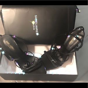 Gorgeous Black Saint Laurent heels